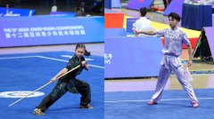我国武术小将亚洲赛摘2